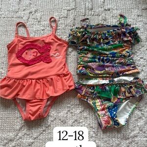 Ralph Lauren Multicolor Swimsuit Set